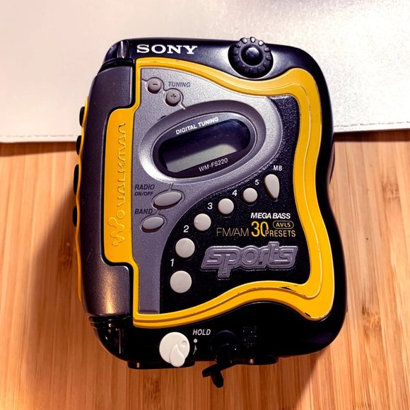 Vintage Other - Vintage Sony Sport Walkman Tape Player